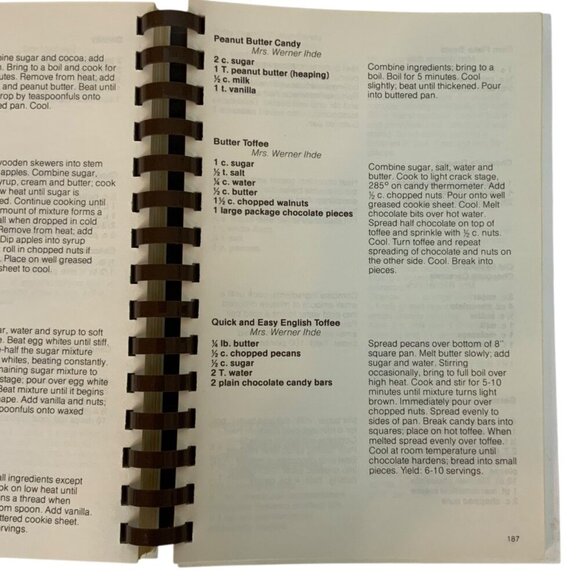 Frederica Fare 1977 Spiral-Bound Cookbook St Simons Golden Isles Georgia Recipes - Picture 8 of 10